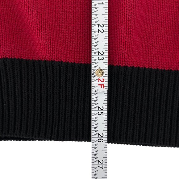 John Ashford Golf Vtg Christmas Grandpa Argyle Preppy Academia Knit Sweater (L) - Picture 8 of 12